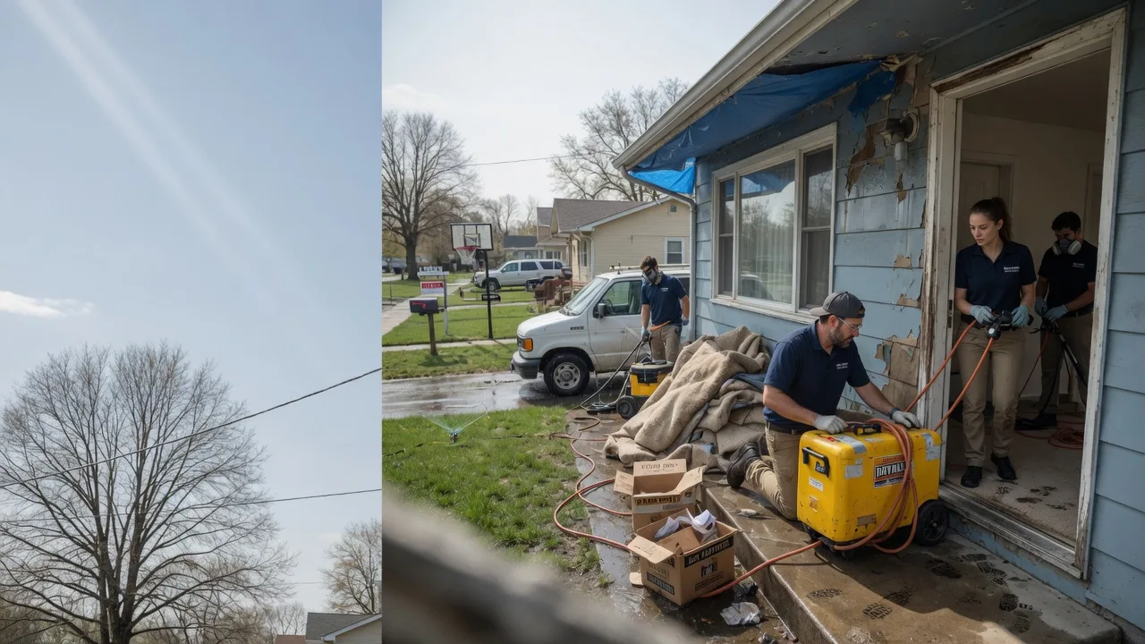 Basement Flood Cleanup in Hull, IA near me